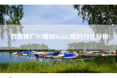 百度推广PC端和Mobile端的对比分析