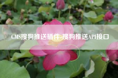 CMS搜狗推送插件-搜狗推送API接口