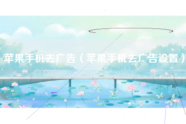 苹果手机去广告（苹果手机去广告设置）