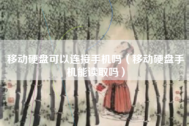 移动硬盘可以连接手机吗（移动硬盘手机能读取吗）